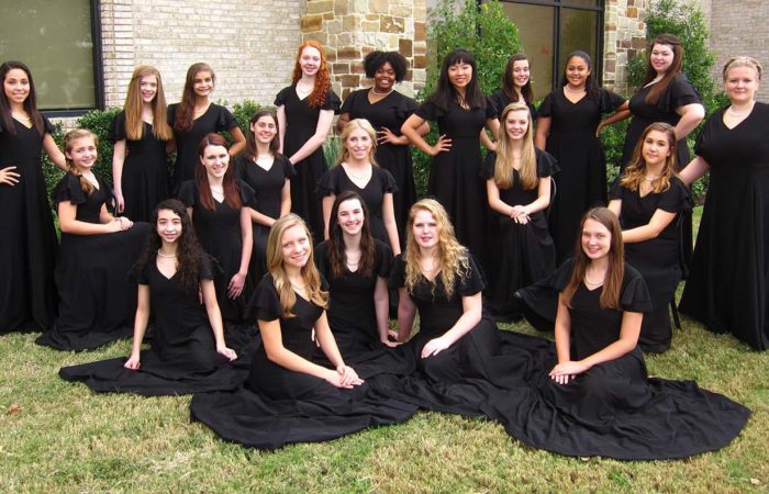 Singing Girls of Texas Students