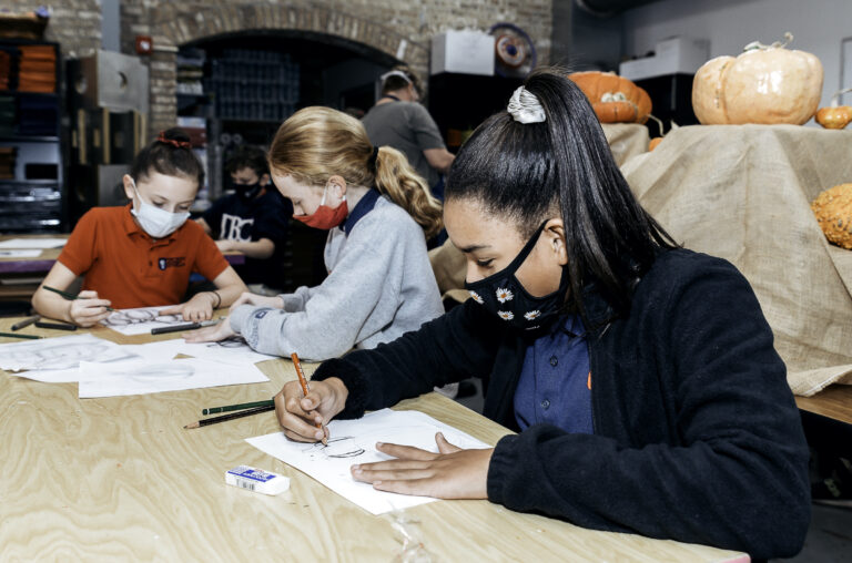 Fort Worth Academy of Fine Arts FWAFA Students Drawing