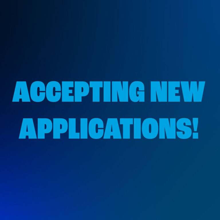 Accepting New Applications